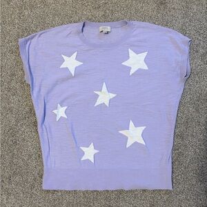 LOFT Lavender Knit Top